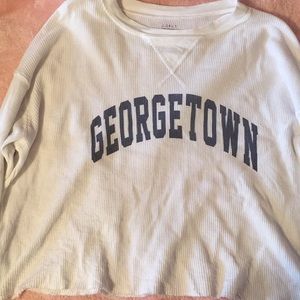 brandy Melville Laila Georgetown thermal worn once